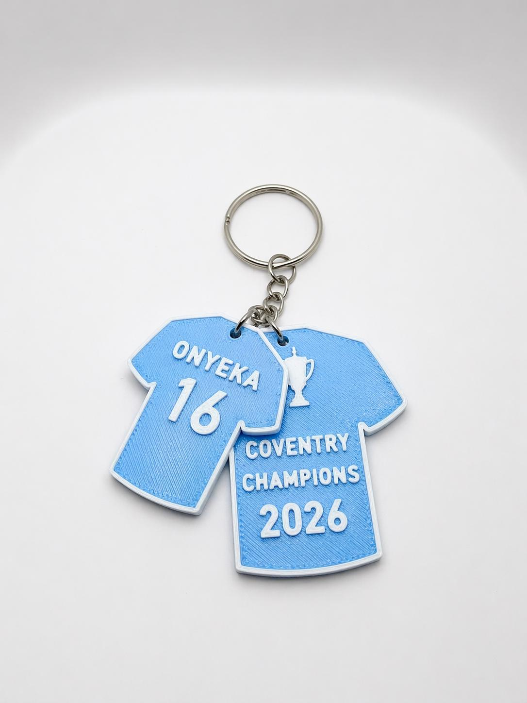 Coventry Champions 2026 Keychain