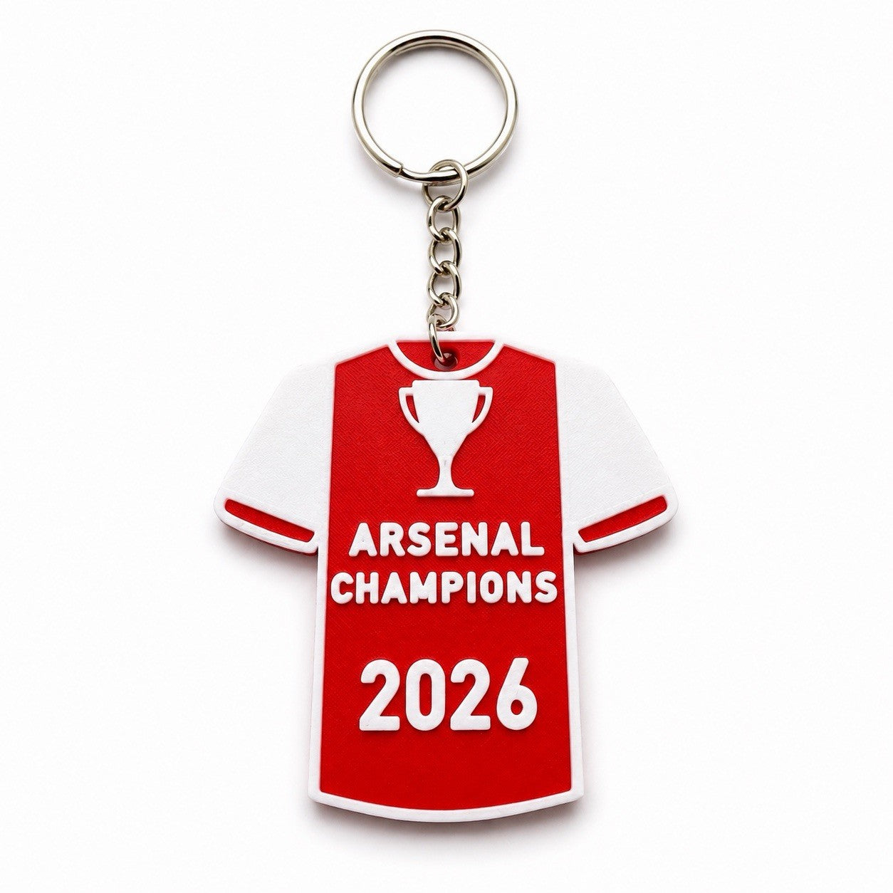 Arsenal Champions 2026 Keychain – Custom Football Shirt Keyring