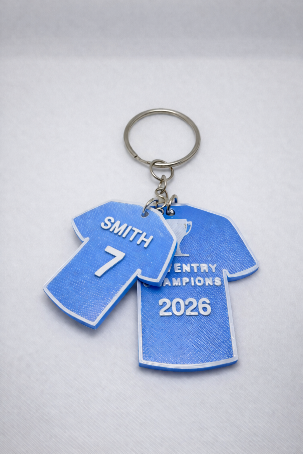 Coventry City Champions 2026 Keychain – Custom Football Shirt Keyring  CCFC PUSB