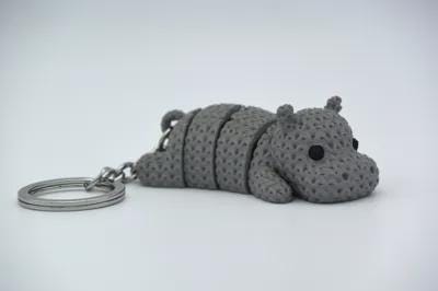 Knitted Animal Keychain