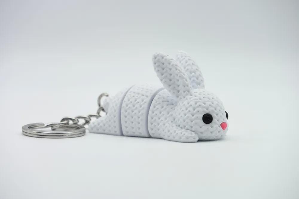 Knitted Animal Keychain