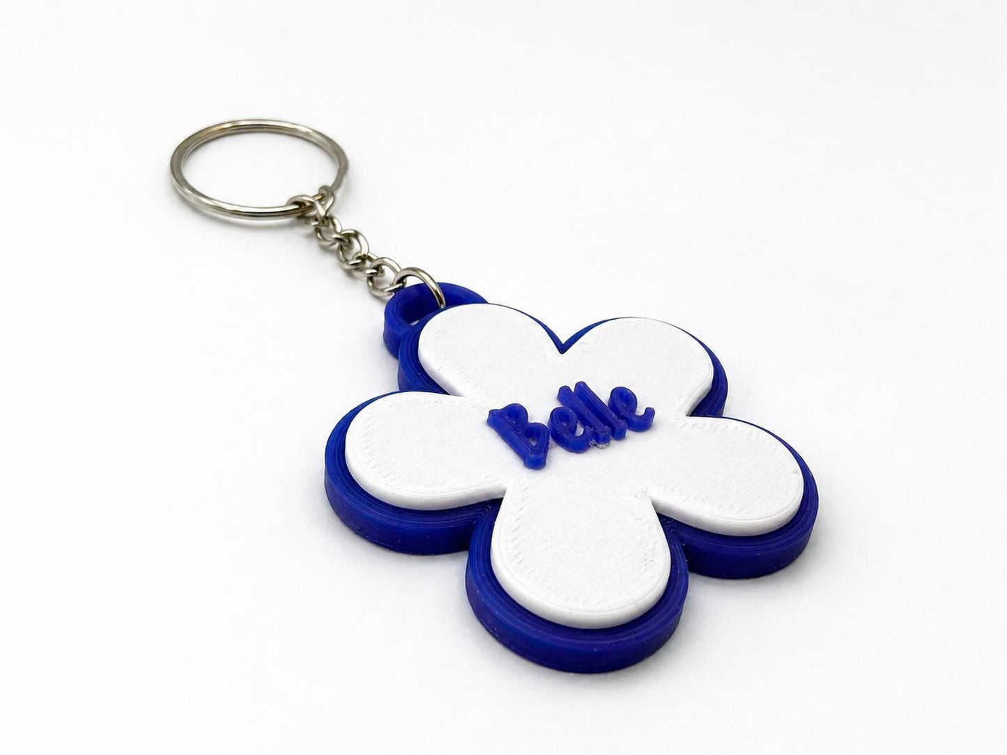 Personalised Daisy Keychain
