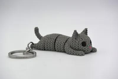 Knitted Animal Keychain